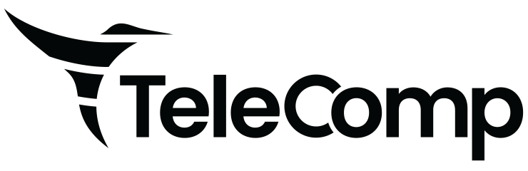 TeleComp Black logo